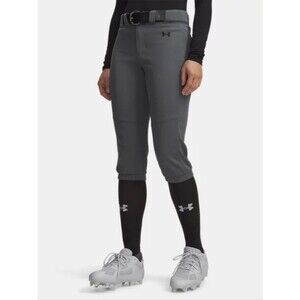 Under Armour UA Utility Softball Pants - Size Large Womens - Dark Grey